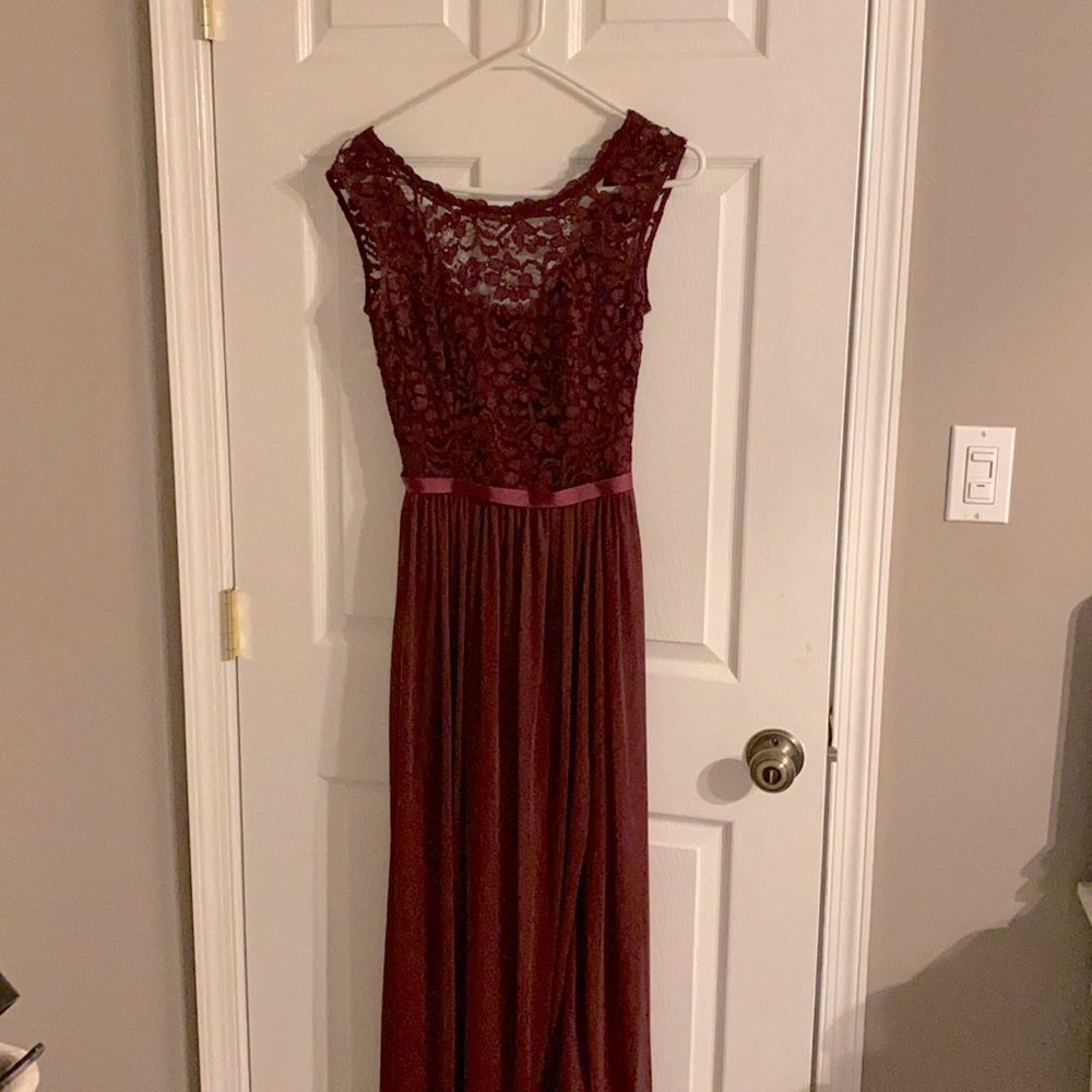 David’s Bridal Long Evening Dress